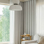 revers 100% Blackout Faux Linen Curtains