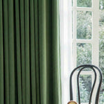Velvet Mid-Century Modern Curtains