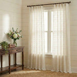 Grid Classic Check Sheer Curtains - Detail View 4 | JOYDRAPE Bespoke Luxury