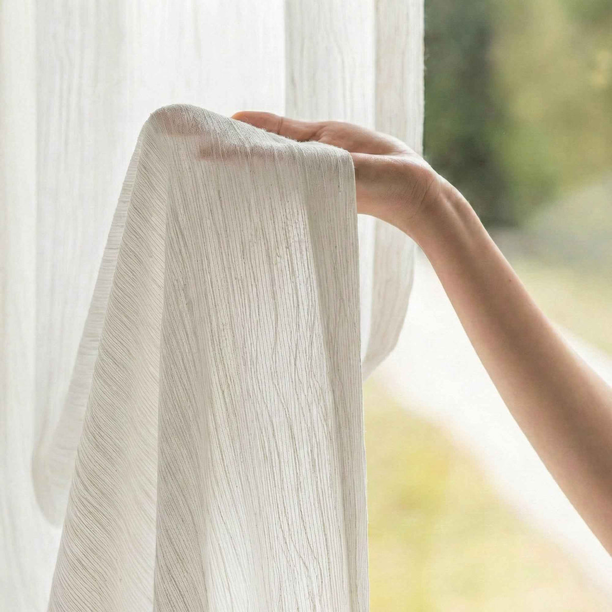 Breeze Sheer Linen Curtains