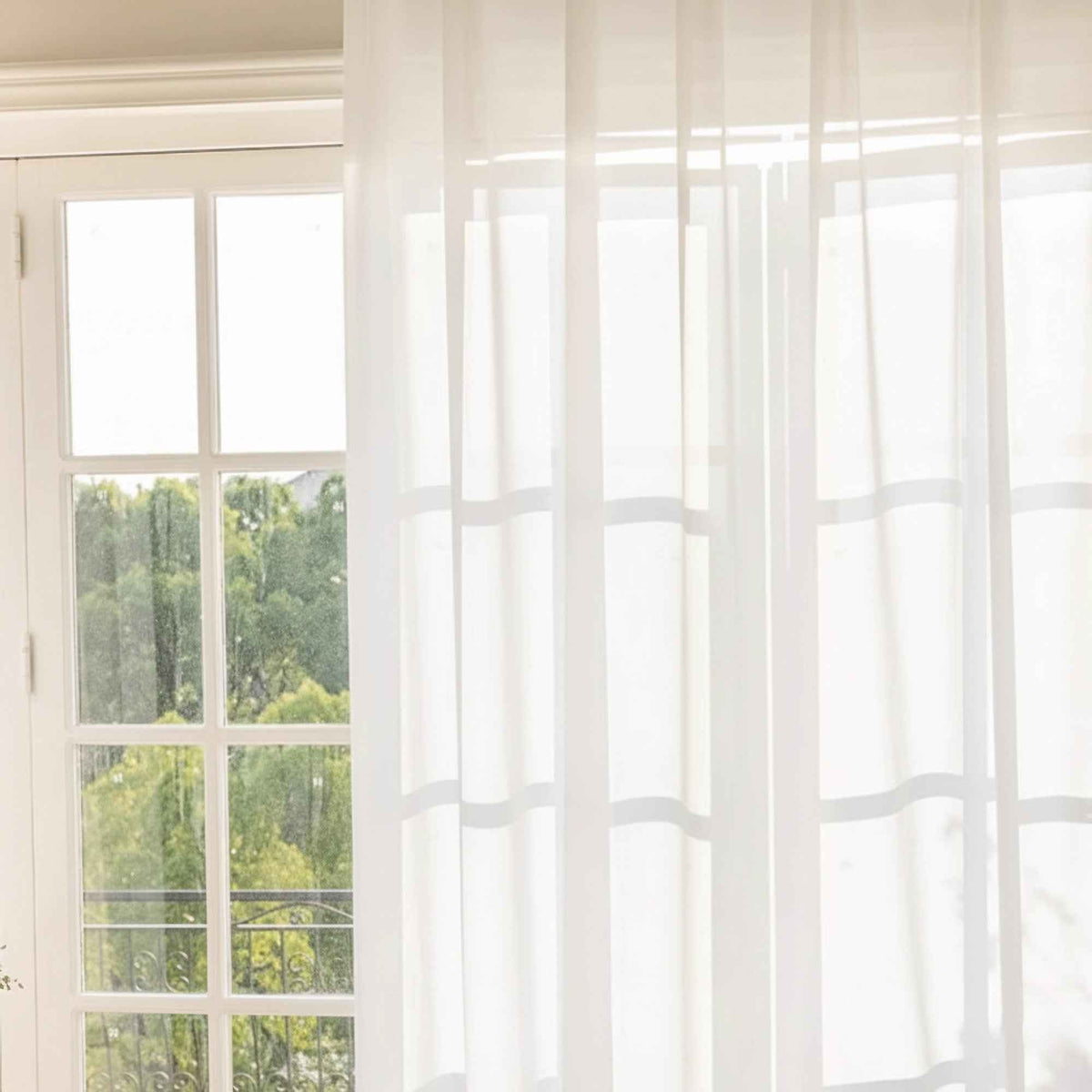 Chiffon chiffon yarn Sheer Curtains