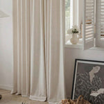 Thick Linen blend curtains