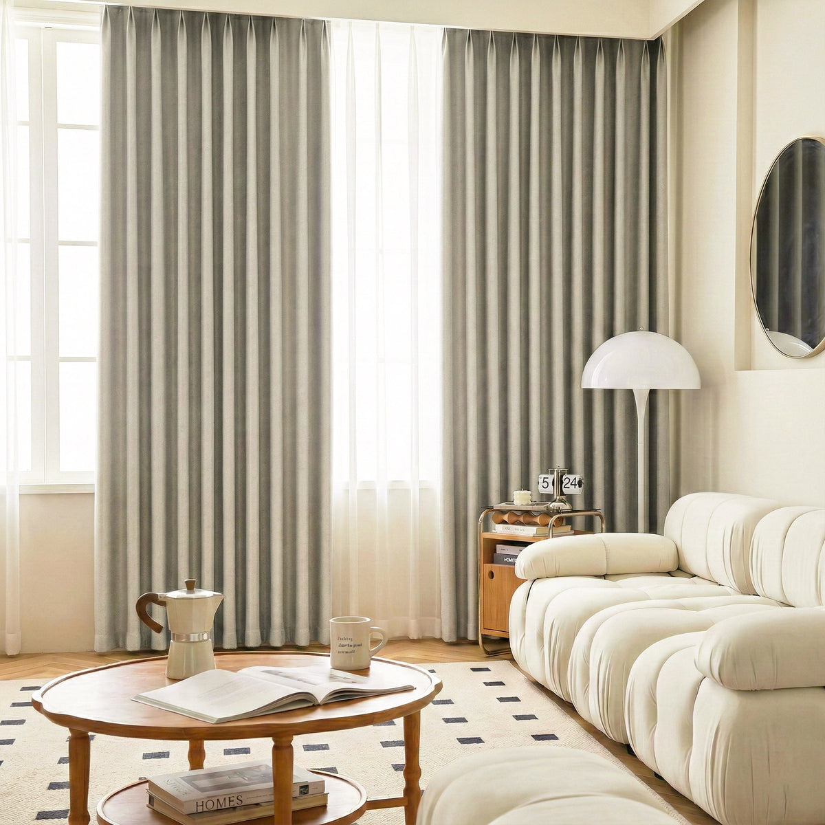 Solid 100% blackout curtain lining - Detail View 3 | JOYDRAPE Bespoke Luxury