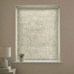 J-Hemp Cordless Faux Linen Blackout Roller Shades