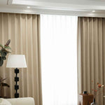 Colorful 95% Blackout  Luxurious Gold Foil Curtains