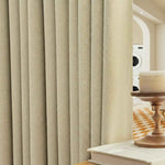 Candy Cotton Linen Blend Blackout Curtains - Detail View 4 | JOYDRAPE Bespoke Luxury