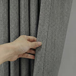 Twill Heavyweight solid color blackout curtains - Detail View 7 | JOYDRAPE Bespoke Luxury