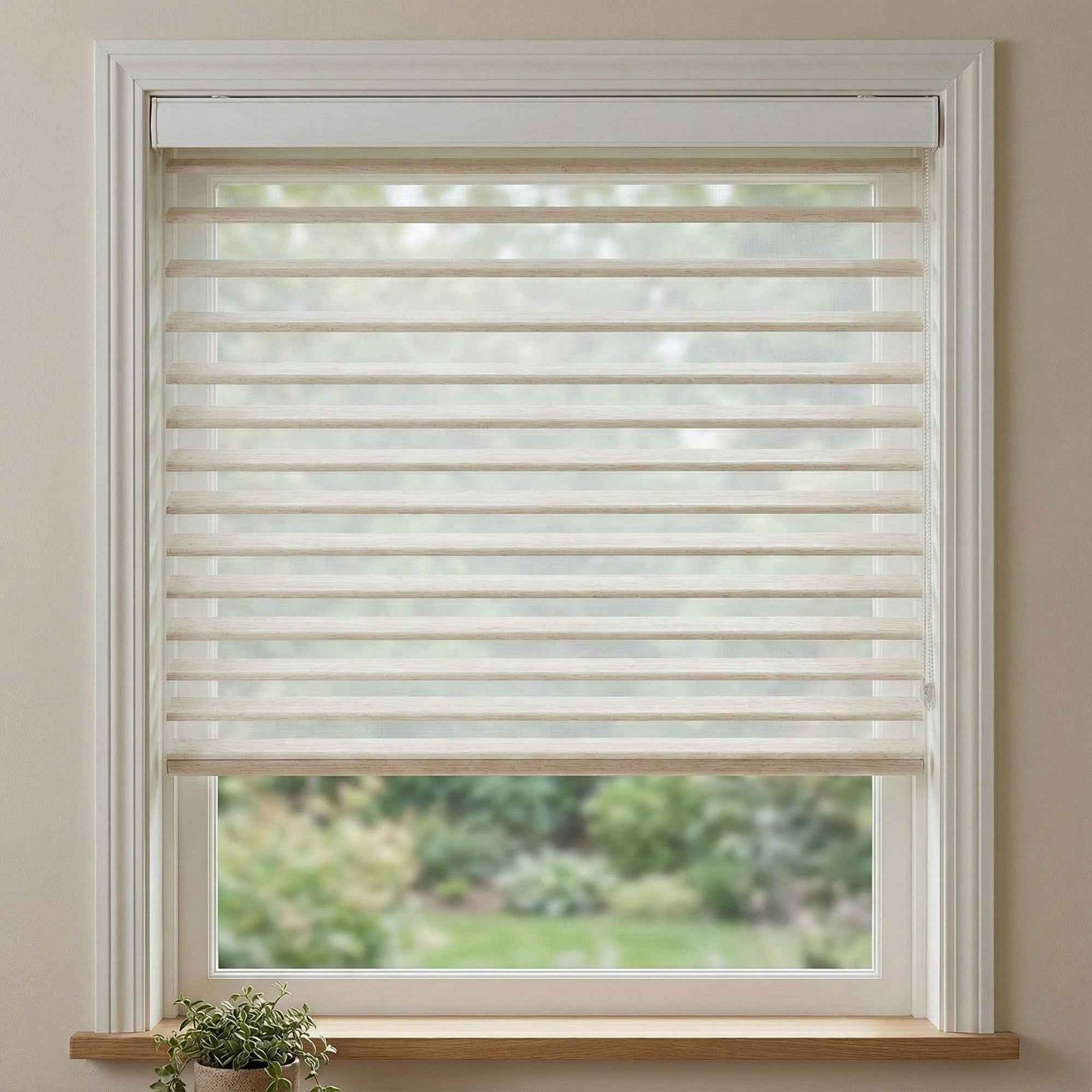X-Veil Linen Texture Shangri-La Blinds - Detail View 5 | JOYDRAPE Bespoke Luxury