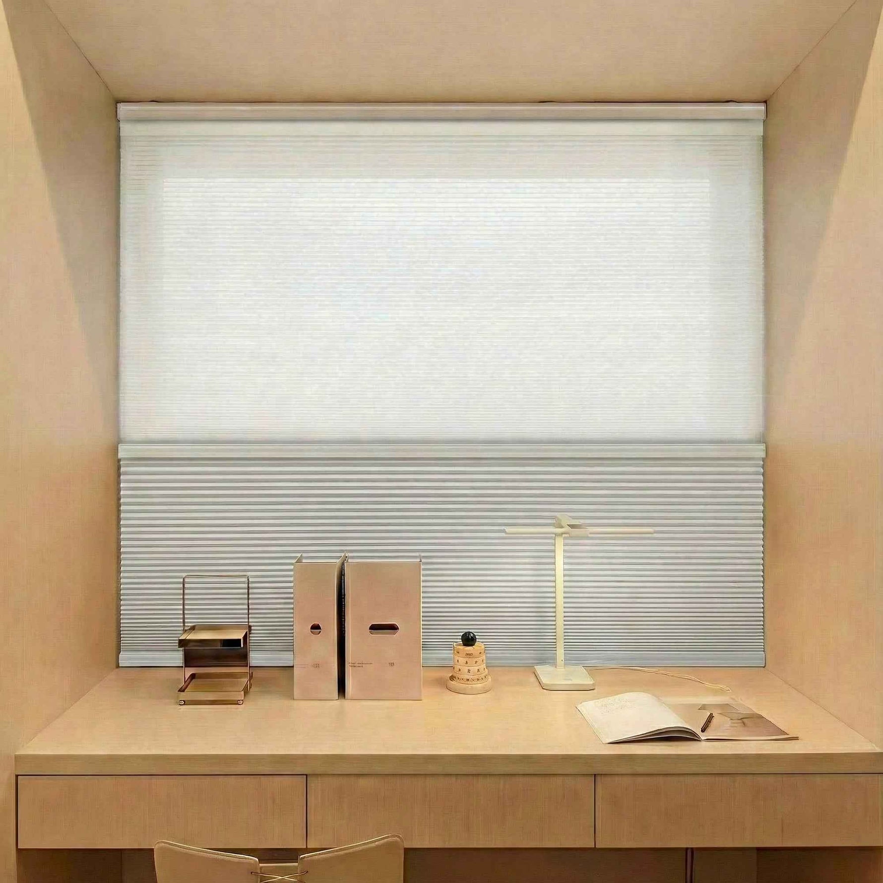 F-Solace Day/Night Cellular Shades - Detail View 11 | JOYDRAPE Bespoke Luxury