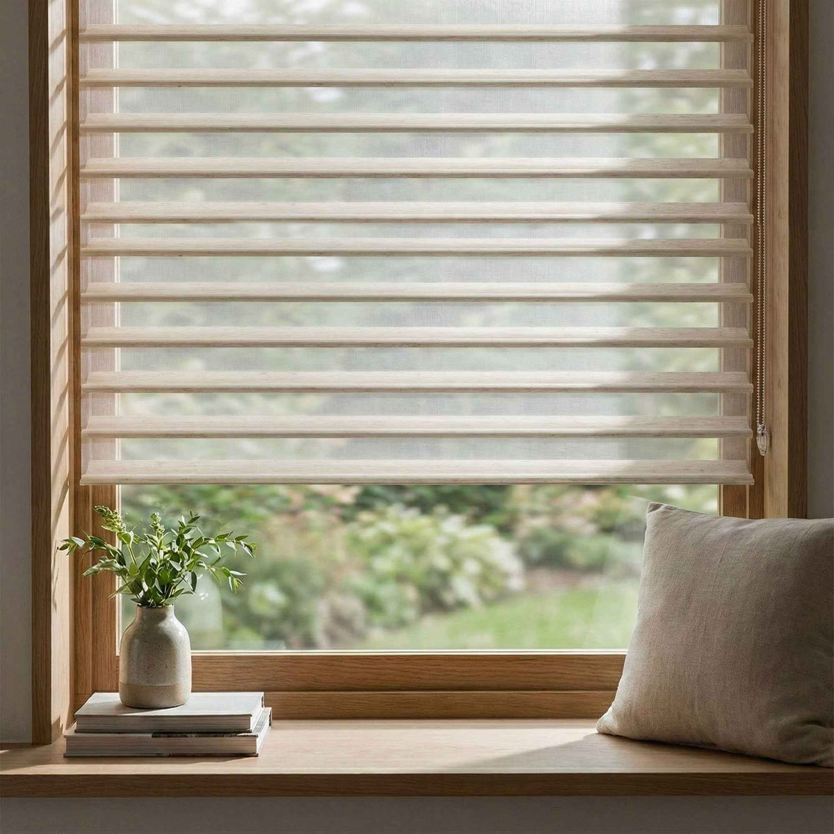 X-Veil Linen Texture Shangri-La Blinds - Detail View 6 | JOYDRAPE Bespoke Luxury
