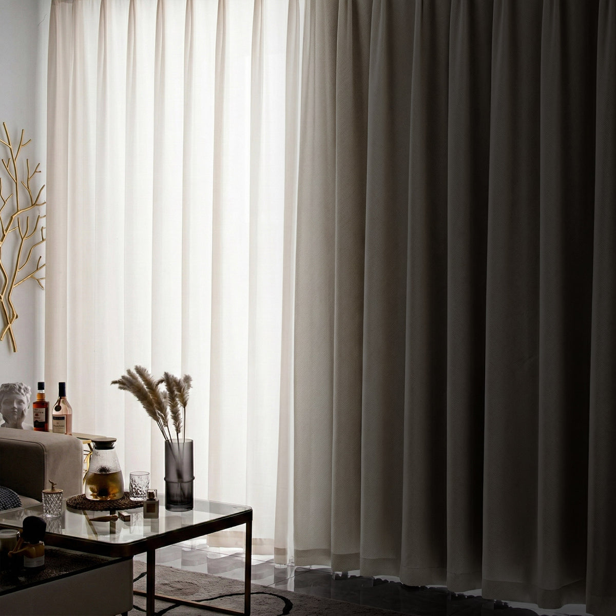 Solid 100% blackout curtain lining - Detail View 5 | JOYDRAPE Bespoke Luxury