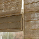 L-Lreed Cordless Fine Linen Roman Shades - Detail View 5 | JOYDRAPE Bespoke Luxury