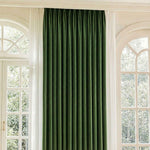 Velvet Mid-Century Modern Curtains