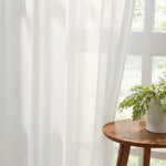 Durable White Sheer Curtains - Detail View 5 | JOYDRAPE Bespoke Luxury
