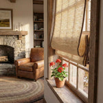 L-Lramie Cordless Ramie Roman Shades - Detail View 6 | JOYDRAPE Bespoke Luxury