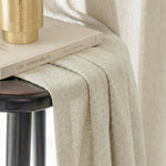 Length Linen Blend Semi-Blackout Curtains - Detail View 5 | JOYDRAPE Bespoke Luxury