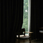 revers 100% Blackout Faux Linen Curtains