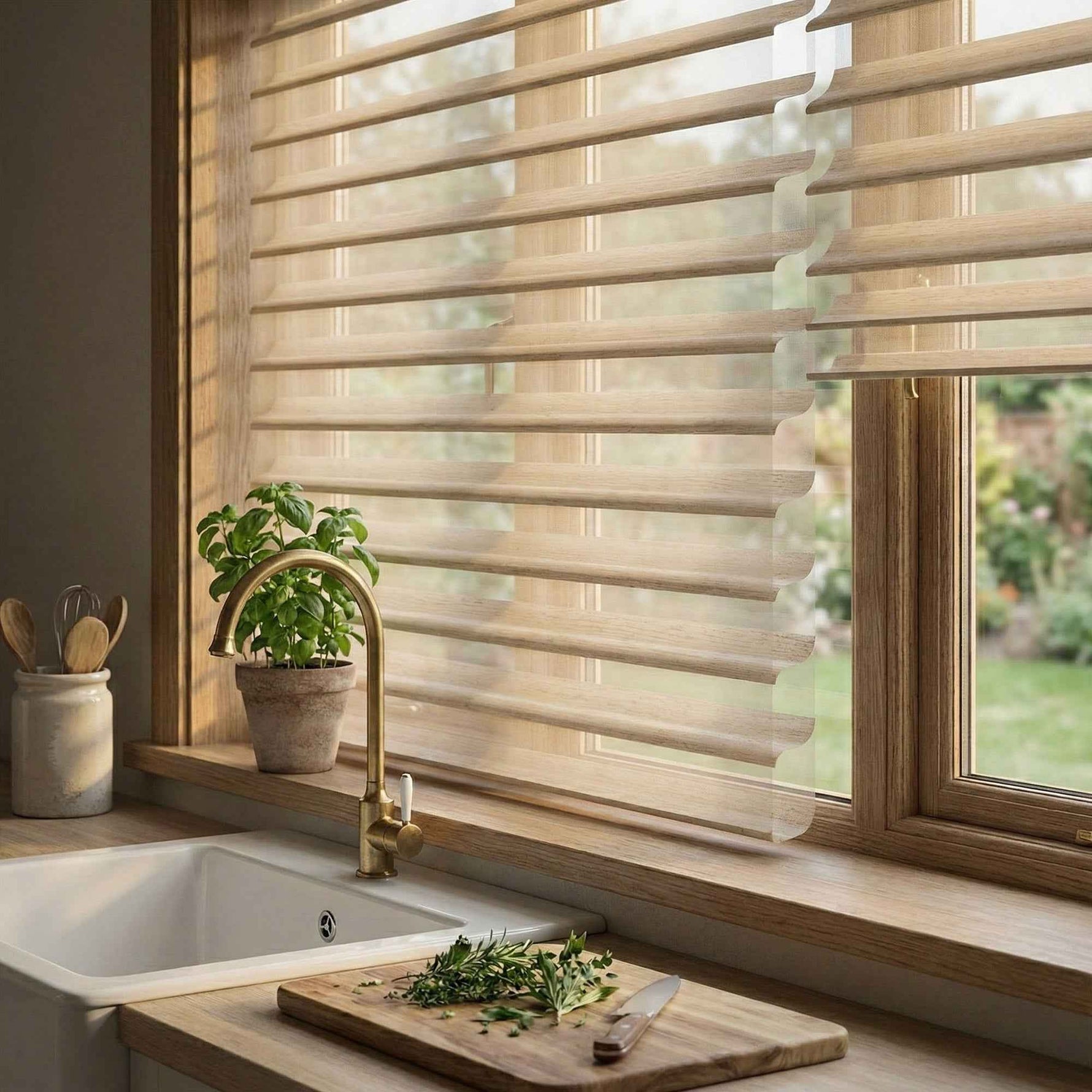 X-Veil Linen Texture Shangri-La Blinds - Detail View 7 | JOYDRAPE Bespoke Luxury