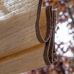 L-Lramie Cordless Ramie Roman Shades - Detail View 7 | JOYDRAPE Bespoke Luxury