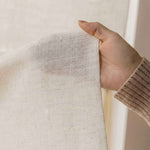 L-light Cordless Solid Linen Blend Roman Shades - Detail View 6 | JOYDRAPE Bespoke Luxury