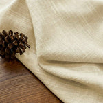 Crossl Semi-Blackout Linen-Textured Curtains - Detail View 6 | JOYDRAPE Bespoke Luxury