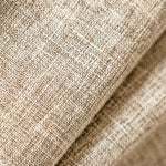 L-Lfluffy Cordless 100% Blackout Faux Linen Roman Shades - Detail View 8 | JOYDRAPE Bespoke Luxury