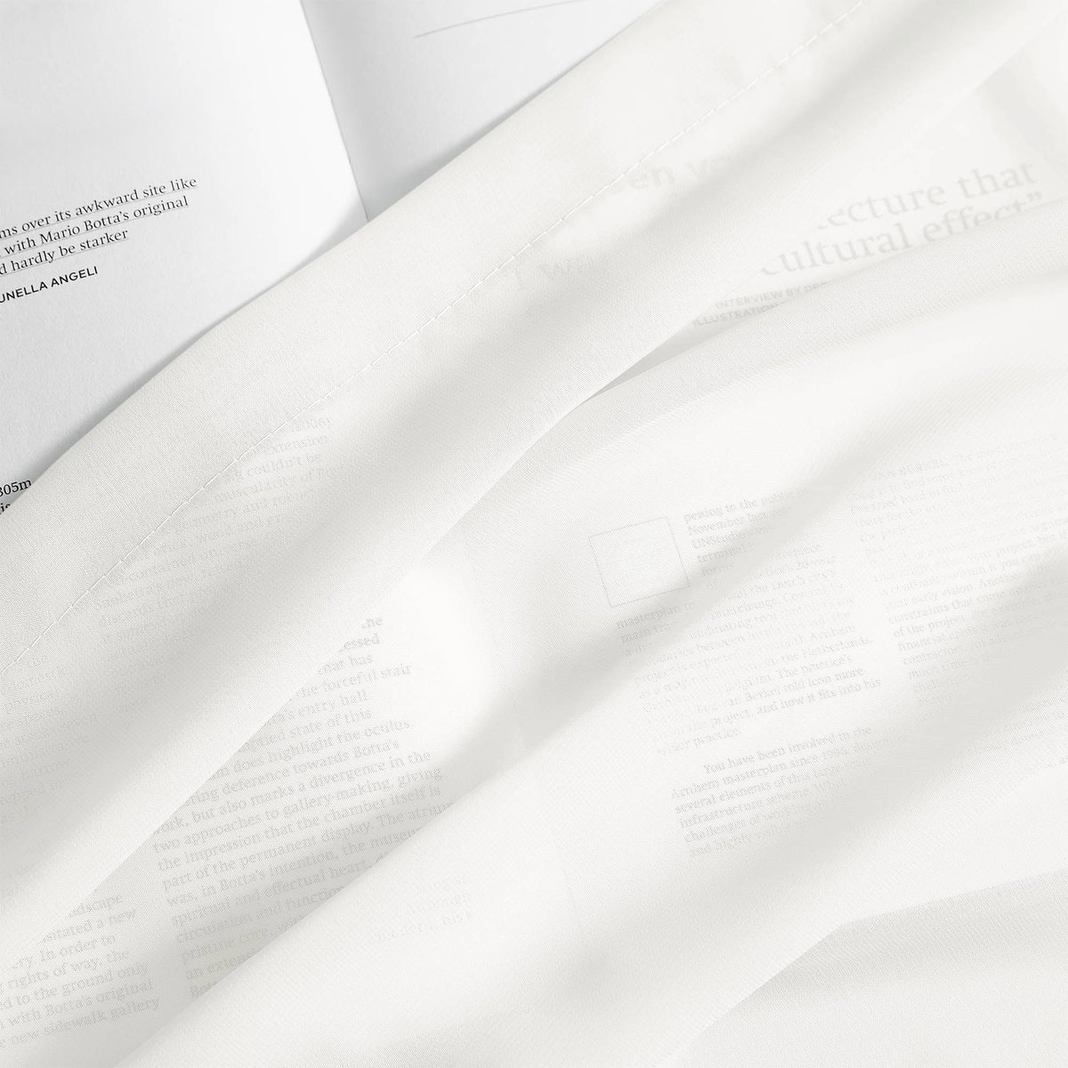 Durable White Sheer Curtains - Detail View 7 | JOYDRAPE Bespoke Luxury