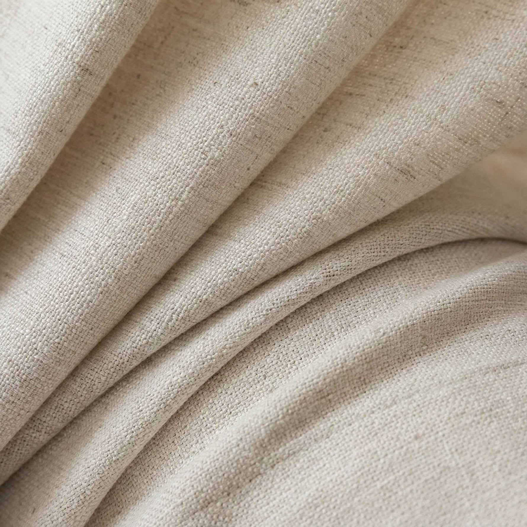 Thick Linen blend curtains
