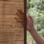 L-Lhramie Refined Ramie Cordless Roman Shades - Detail View 8 | JOYDRAPE Bespoke Luxury