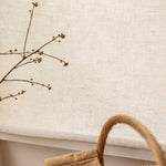 L-light Cordless Solid Linen Blend Roman Shades - Detail View 7 | JOYDRAPE Bespoke Luxury