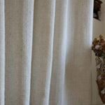 Languids Openwork Linen Blend Curtains - Detail View 4 | JOYDRAPE Bespoke Luxury