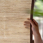L-Lramie Cordless Ramie Roman Shades - Detail View 8 | JOYDRAPE Bespoke Luxury