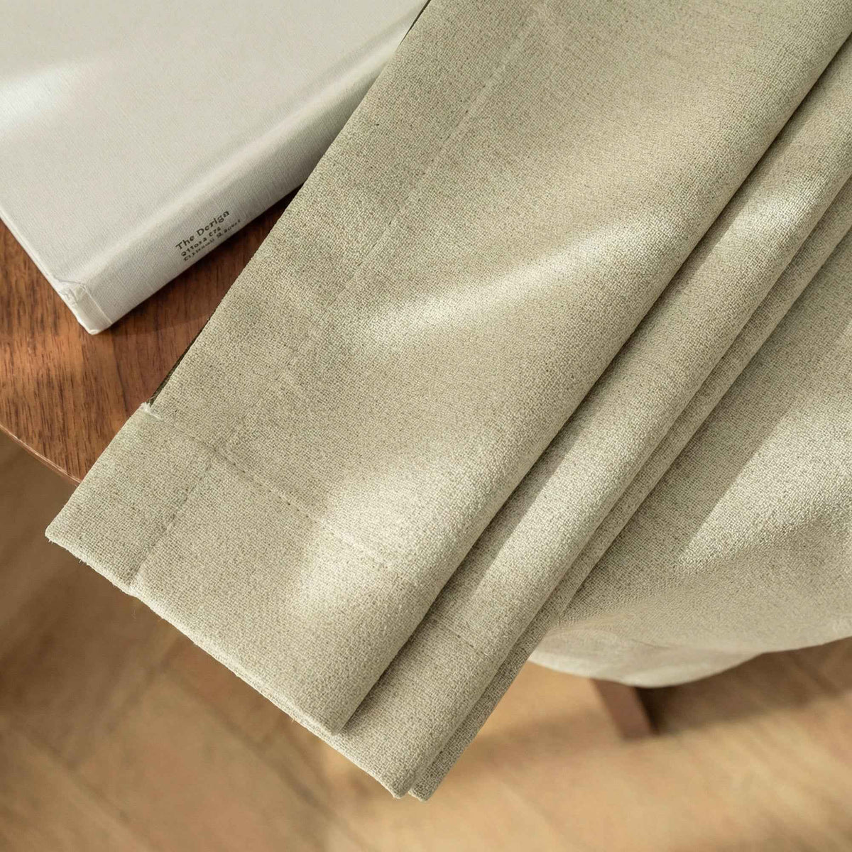 Candy Cotton Linen Blend Blackout Curtains - Detail View 8 | JOYDRAPE Bespoke Luxury