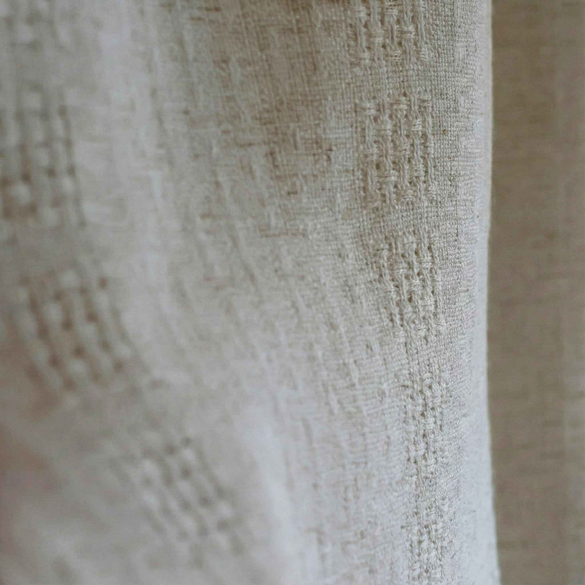 Languids Openwork Linen Blend Curtains - Detail View 5 | JOYDRAPE Bespoke Luxury