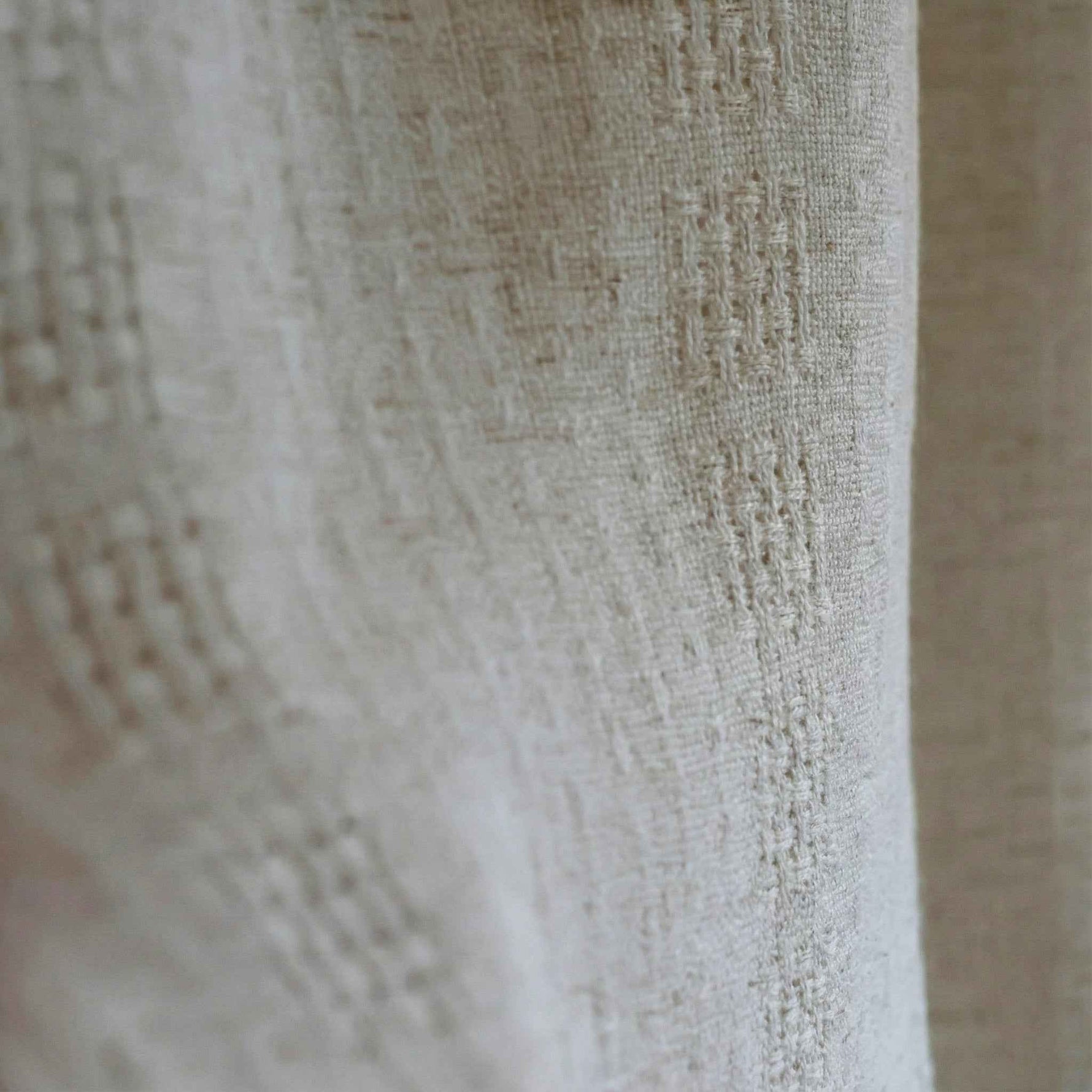 Languids Openwork Linen Blend Curtains - Detail View 5 | JOYDRAPE Bespoke Luxury