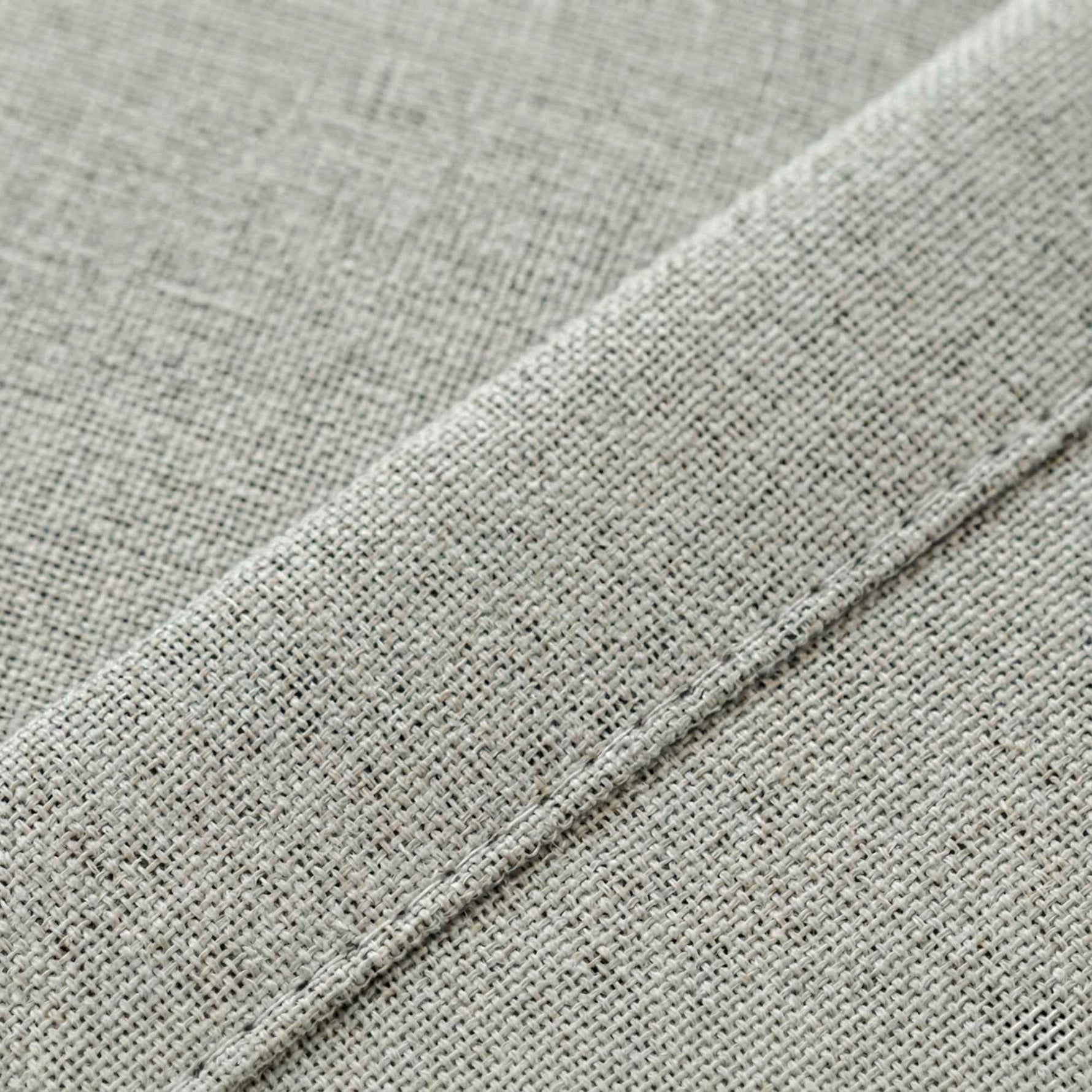 revers 100% Blackout Faux Linen Curtains