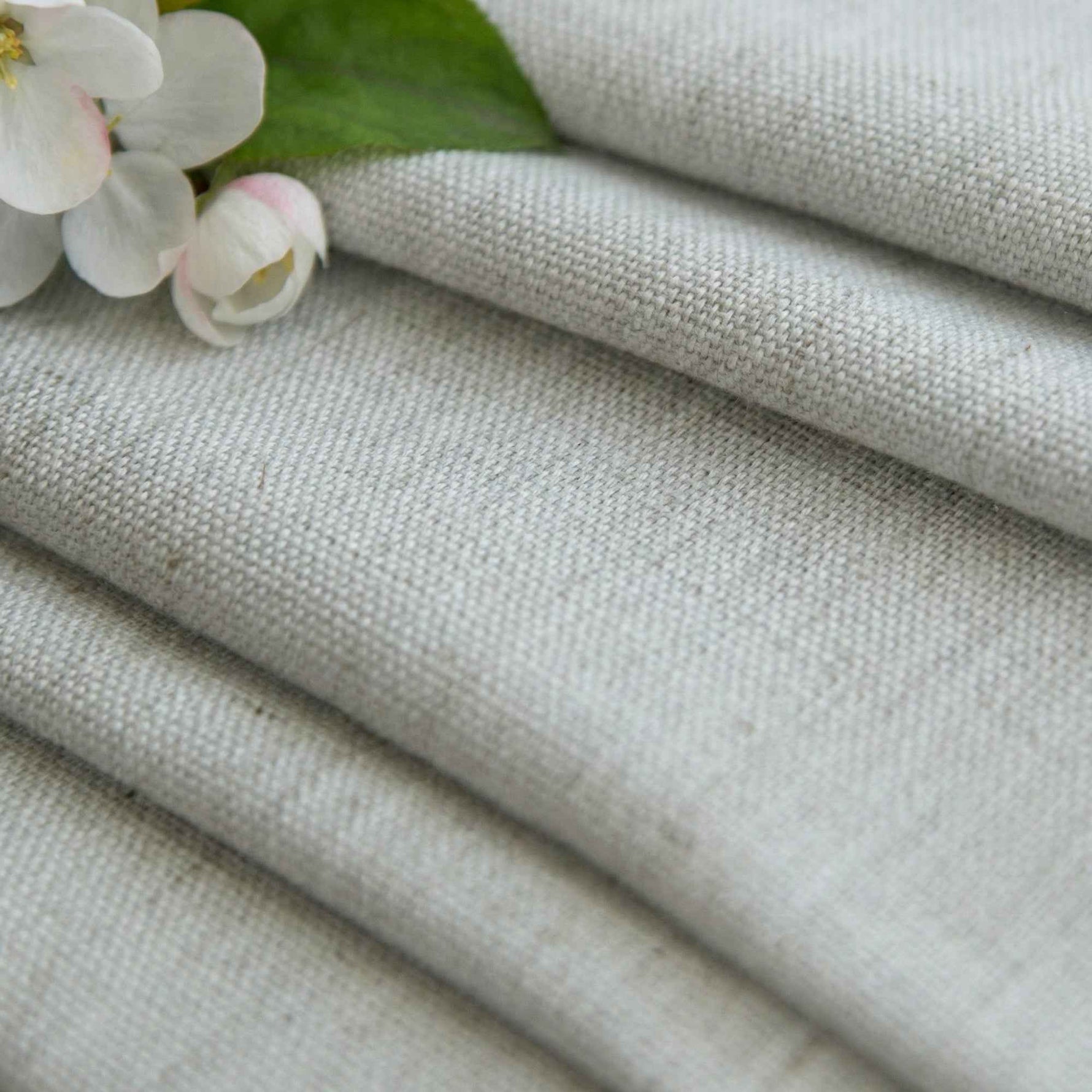 Colorful Semi-Sheer Linen Textured Curtains