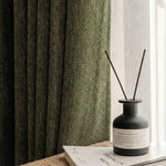 Art Micro-Velvet Cotton-Linen Texture High Blackout Curtains