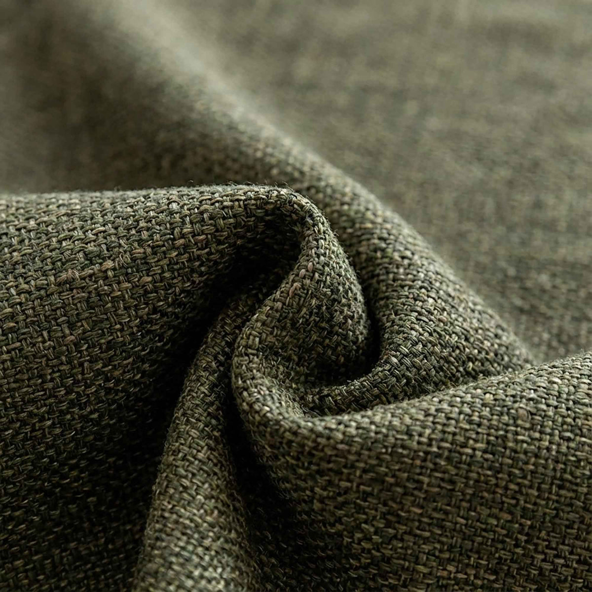 Art Micro-Velvet Cotton-Linen Texture High Blackout Curtains