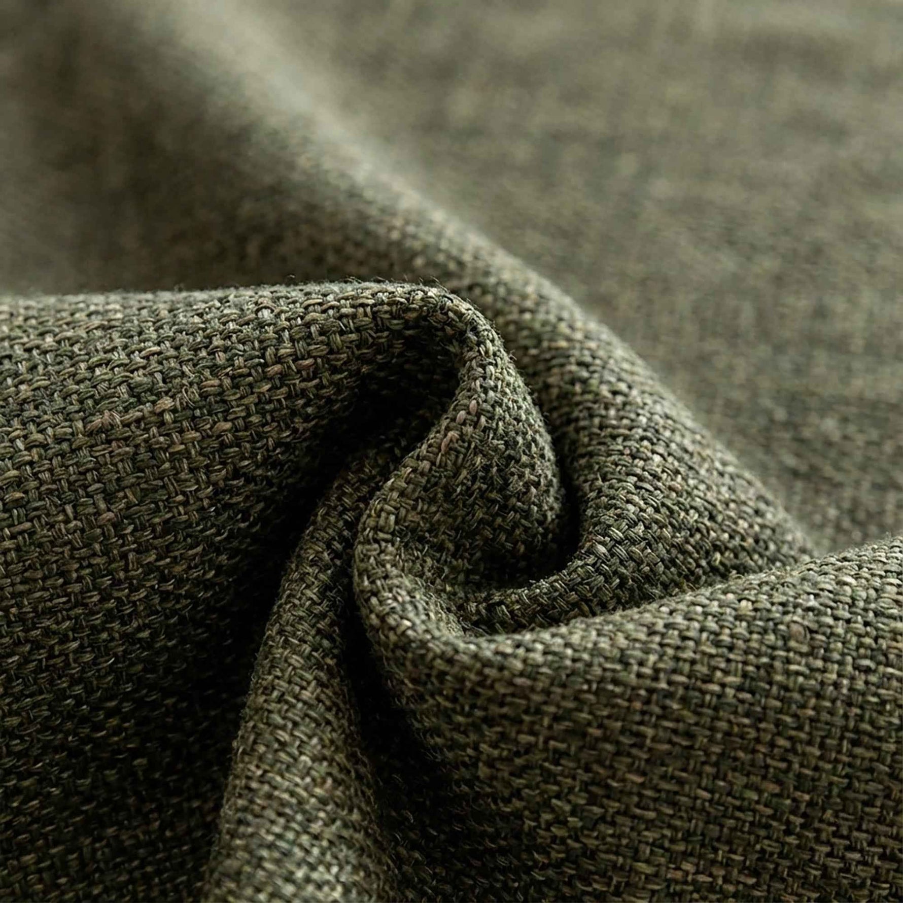 Art Micro-Velvet Cotton-Linen Texture High Blackout Curtains