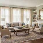 Rope sheer line curtains