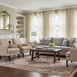 Rope sheer line curtains